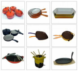 Cast iron kitchenware cookware and bakeware